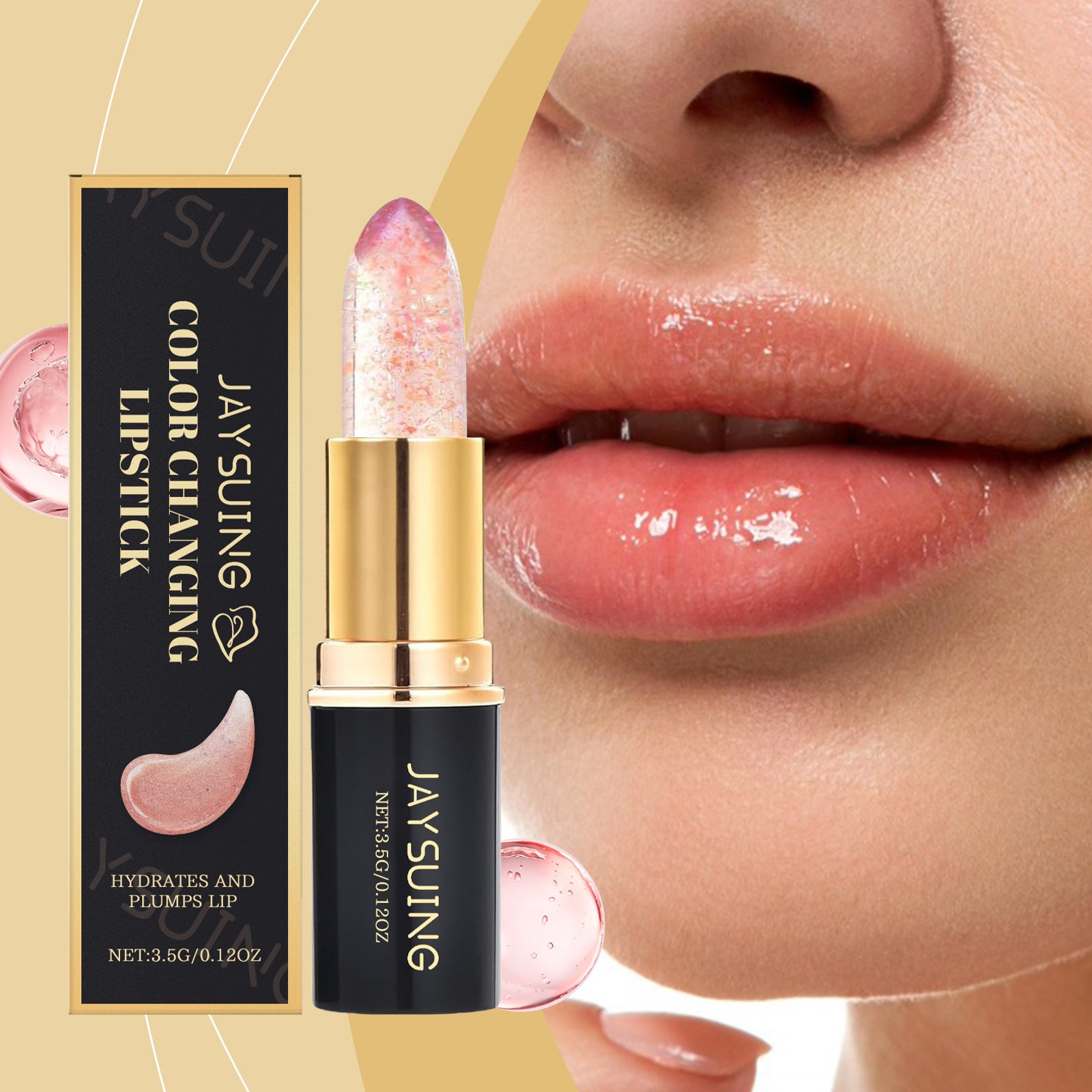 Moisturizing Brightening Color Changing Lipstick