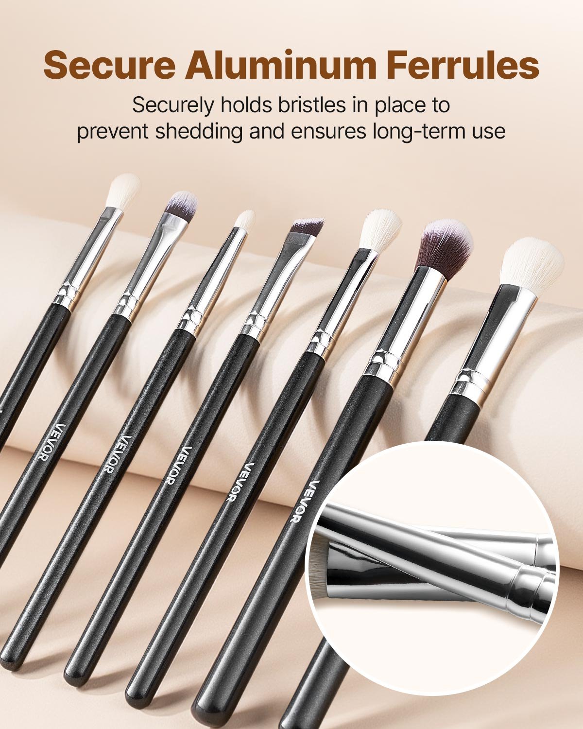 Premium Eco-Friendly Bamboo Makeup Brush Set – 15 Pcs